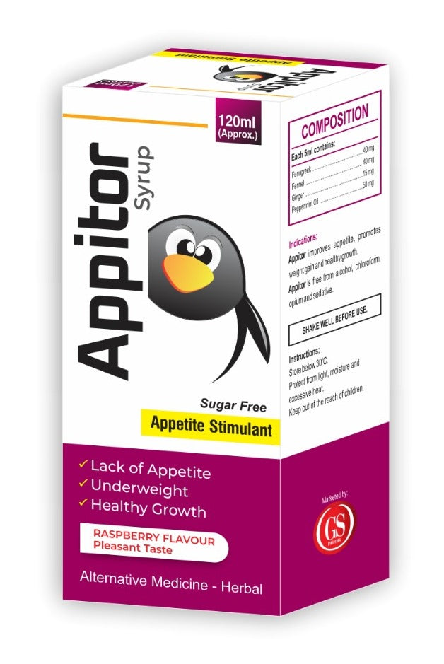 Appitor Syrup box front