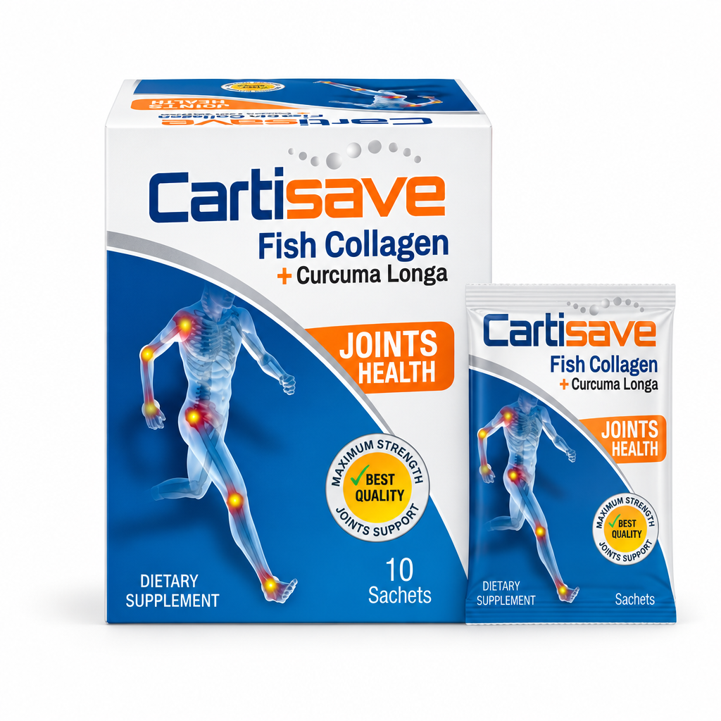 Cartisave Fish Collagen & Curcumin Joint Support Sachet by GS Pharma