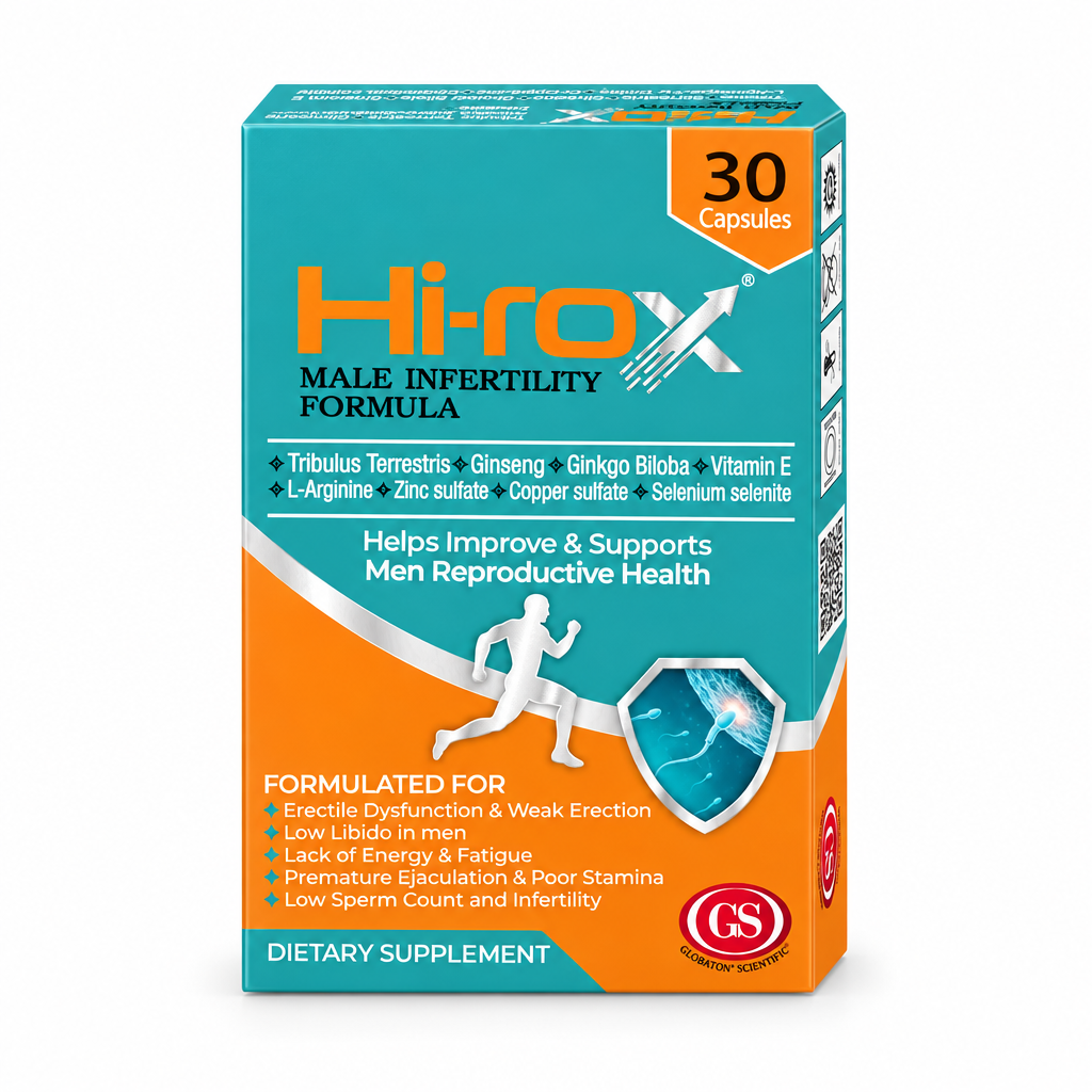 Hi-Rox Men's Vitality & Performance Support Capsules by GS Pharma