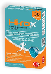 Hi-Rox Capsules box — Male Infertility Formula