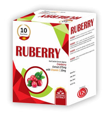 Ruberry Sachet box — Cranberry Extract 275mg with Vitamin C