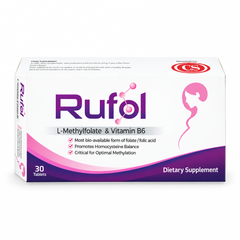 Rufol L-Methylfolate & B6 Prenatal Pregnancy Support Tablets by GS Pharma