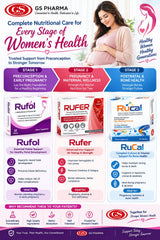 Women's Complete Nutritional Health Bundle – Rufol, Rufer & RuCal by GS Pharma