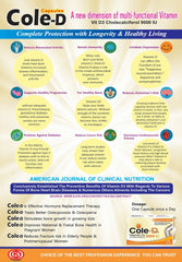 Cole-D Capsules brochure — benefits and indications